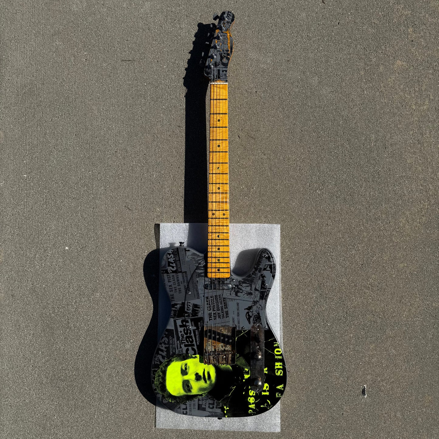 Artwork Joe Strummer Dedicated Telecaster