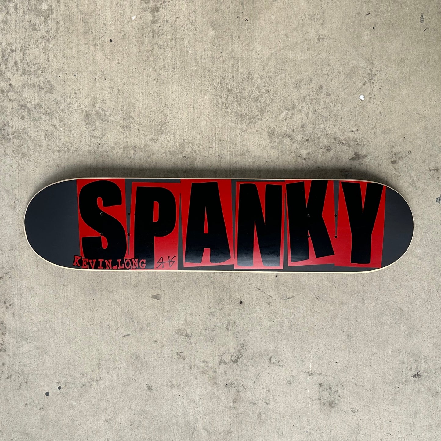 Vintage Baker Skateboards Kevin Spanky Long Black Model