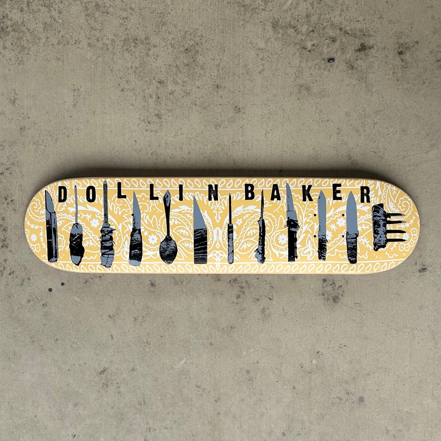 Vintage Baker Skateboards Dustin Dollin Shanks Model
