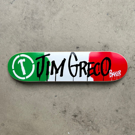 Vintage Baker Skateboards Jim Greco Italian Hammers Model