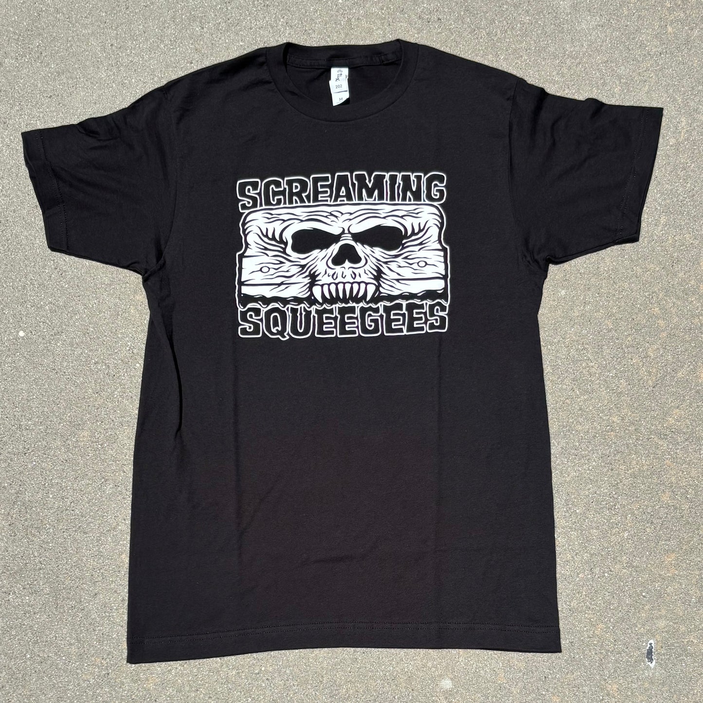 Screaming Squeegees Skull Squeeg